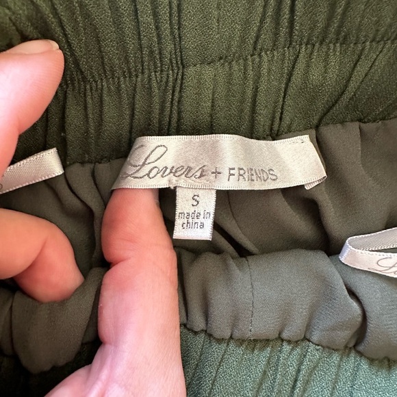 Lovers + Friends Olive Smocked Pants - Picture 3 of 8